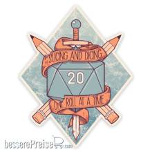 Glassstaff GSST43SLCNGDC - Slicing and Dicing Sticker