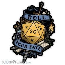 Glassstaff GSST63RLLYRFT2 - Roll Your Fate 2 Sticker