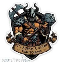Glassstaff GSST74TIMERAGE - Time to Rage Sticker