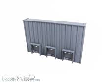 Modellbahn Engl H0112151 - Relief Spedition, 3 Laderampen