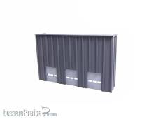 Modellbahn Engl H0112156 - Relief Spedition, 3 Hallentore