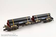 Ladegüter Bauer H01205 - 2 x Röhren mit Innenschutz