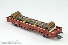 Ladegüter Bauer H01365 - alte Brecherwalzen und Antiebswellen