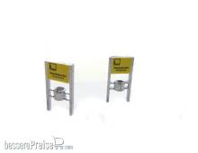 Modusteck H0162009 - zwei Aschenbecher 1