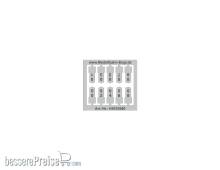 Modellbahn Engl H0163080 - Kilometersteine (Typ 3) 5,5 x 16,5 mm