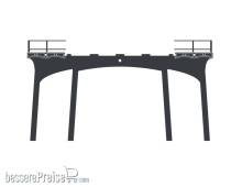 Modusteck H0450394 - Hochbahnstütze 2, schmal auf breit