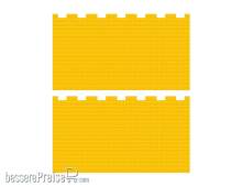 Modusteck H0460631 - 2x Fassade , offen, ocker
