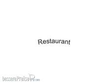 Modusteck H0460661 - Schriftzug schwarz, Restaurant