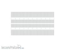Modusteck H0870211 - Bahnsteigdach lang für B.147mm 292 x 37 mm