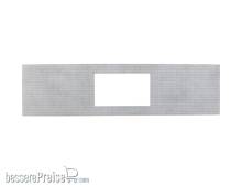 Modusteck H0870801.2 - Bahnsteigbelag lang mit Öffnung L.292 x B.75,2 mm