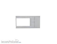 Modusteck H0870853.2 - Bahnsteigbelag kurz, Leitsystem, Öffnung L.147,4 x B.75,2 mm