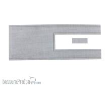 Modusteck H0870860.3 - Bahnsteigbelag lang, Leitsystem, Öffnung L.292 x B.75,2 mm