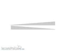 Modusteck H0870963.1 - Bahnsteigkante Rampe 960mm 136,2 x 18mm