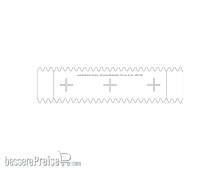Modusteck H0871202 - Bahnsteig Bodenplatte 75,2 mm