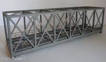 Modellbau Laffont H111 - Fachwerk-Kastenbrücke graphitgrau, Länge 270mm