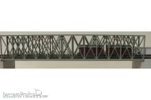 Modellbau Laffont H1121 - Fachwerk-Kastenbrücke 1-gleisig resedagrün, Länge 537mm