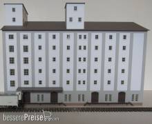 Modellbau Laffont H1701 - Großes Hafenspeicher-Gebäude verputzt
