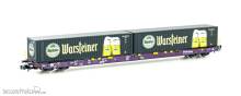 Hobbytrain H23105 - Containerwagen Sggnss80 Railrelease, Ep.VI