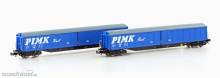 Hobbytrain H23445 - 2er Set Schiebewandwagen Habis Pimk Rail, Ep.VI