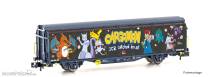 Hobbytrain H24671 - Schiebewandwagen Hbbillns SBB, Ep.VI Graffiti-Serie (9)