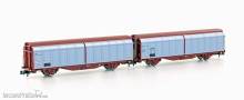 Hobbytrain H24681 - 2er Set Schiebewandwagen Hbbillns FS Trenitalia, Ep.V-VI