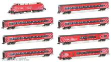 Hobbytrain H25227S - Personenzug mit Rh 1116, 8-tlg. ÖBB Railjet/100 J. ÖBB, Ep.V