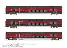 Hobbytrain H25402 - Railjet DANI Set 2, 3-tlg. ÖBB, Ep.VI