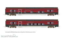 Hobbytrain H25403 - Railjet DANI Set 2, 2-tlg. ÖBB, Ep.VI