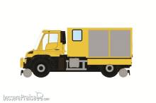 Hobbytrain H32301 - Zweiwege Unimog U423, Ep.VI, neutral, DC/DCC - Lemke