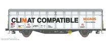 Hobbytrain H45102 - Schiebewandwagen Hbbillns SBB/Migros, Ep.VI - Lemke