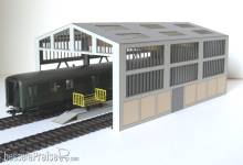 Modellbau Laffont H5401 - Bahnposthalle