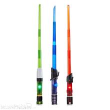 Hasbro HASF11355L04 - Star Wars Lightsaber Forge Elektronische Lichtschwerter Wave 04 Sortiment (6)