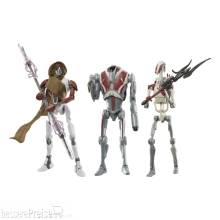 Hasbro HASF9230 - Star Wars Jedi: Survivor Black Series Actionfiguren 3er-Pack Magna Guard, Super Battle Droid & Battle Droid