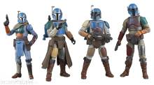 Hasbro HASG0265 - Star Wars The Mandalorian Vintage Collection Actionfiguren 4er-Pack Mandalorian Shriek-Hawk 10 cm