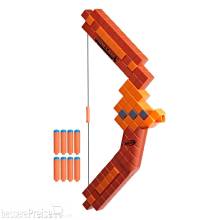 Hasbro HASG1120 - Minecraft NERF Bogen mit Dart-Abschuss