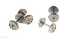 Rivarossi HC6105 - Wechselstromradsätze (4 Stück), Achslänge: 23,50 mm, Raddurchmesser: 10,30 mm