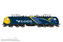 Heljan HE10044421 - E-Lok Serie EG 3101 DSB Gods, Ep.V, DCC