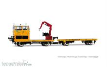 Electrotren HE2010S - RENFE, Rottenkraftwagen KLV 53 „Mantenimiento de Infraestructura“, gelber Farbgebung, Ep. V, mit Sounddecoder