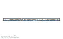 Electrotren HE2022 - RENFE, elektrischer Triebzug der Reihe 444, Triebzug 444-011 in blau-weißer Farbgebung, Epoche V