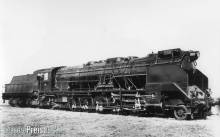 Electrotren HE2035HM - RENFE, schwere Schlepptenderdampflokomotive 5001 „Santa Fe”, mit alten Lampen und Kohletender, mit Rauchsystem und BLE-Decoder