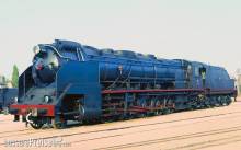 Electrotren HE2037 - RENFE, schwere Schlepptenderdampflokomotive 151F-3101 „Santa-Fé“, Ausgabe des Eisenbahnmuseums von Villanova y la Geltrú