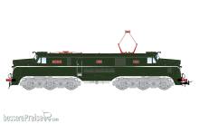 Electrotren HE2040 - RENFE, sechsachs. Elektrolokomotive 7700, dunkelgrün-silberne Farbgebung ohne UIC-Betriebsnummern
