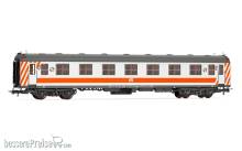 Electrotren HE4029 - RENFE, Wagen 5000, in Ursprungsausführung mit Faltenbälgen in „Regionales“-Farbgebung, Ep. V