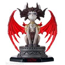 HEX Collectibles HEX914479 - Diablo IV Statue Lilith Meow 17 cm
