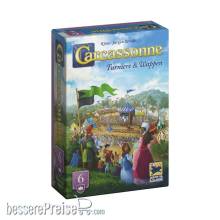 Hans im Glück HIGD0136 - Carcassonne - Turniere & Wappen (Erw. 6)