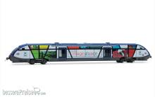 Jouef HJ2436 - SNCF, Dieseltriebwagen der Reihe X 73500 in neuer Farbgebung „Imaginalsace“, Ep. VI