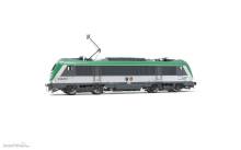 Jouef HJ2458S - SNCF, Zweisystem-Elektrolokomotive „Astride“ BB 36031 „Bons-en-Chablais / Castione“ in grün-silberner Farbgebung, Ep. V, mit DCC-Sounddecoder