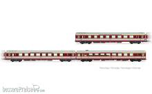 Jouef HJ4202 - SNCF, 3-tlg. Set „Le Capitole” 1985 (A8u, A8tu, A3rtu)