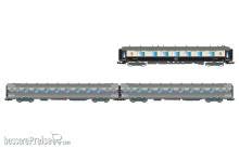 Jouef HJ4214 - SNCF, 3-tlg. Set „Sud Express”, CIWL-Salonwagen + 2 x DEV Inox kurz, Nr. 2/2