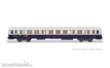 Jouef HJ4216 - SNCF, Bauzugwagen der Bauart DEV AO, blau-weiße Lackierung